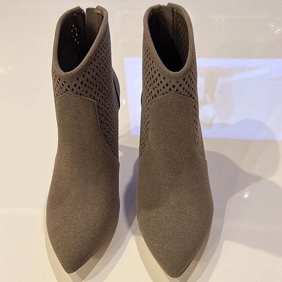 Call It Spring Perforated Pointed Toe ankle Booties - Picture 10 of 11